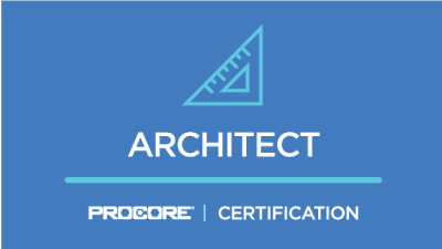 Procore Certification: Architect
