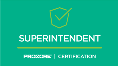 Procore Certification: Superintendent